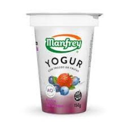 YOGURT C/FRUTAS MANFREY X 150G