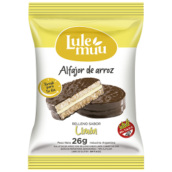 ALFAJOR DE ARROZ LULEMUU X 15G