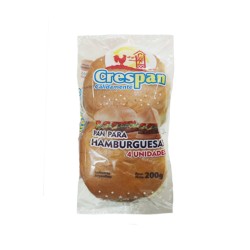 PAN DE HAMB/VIENA CRESPAN X 200GR